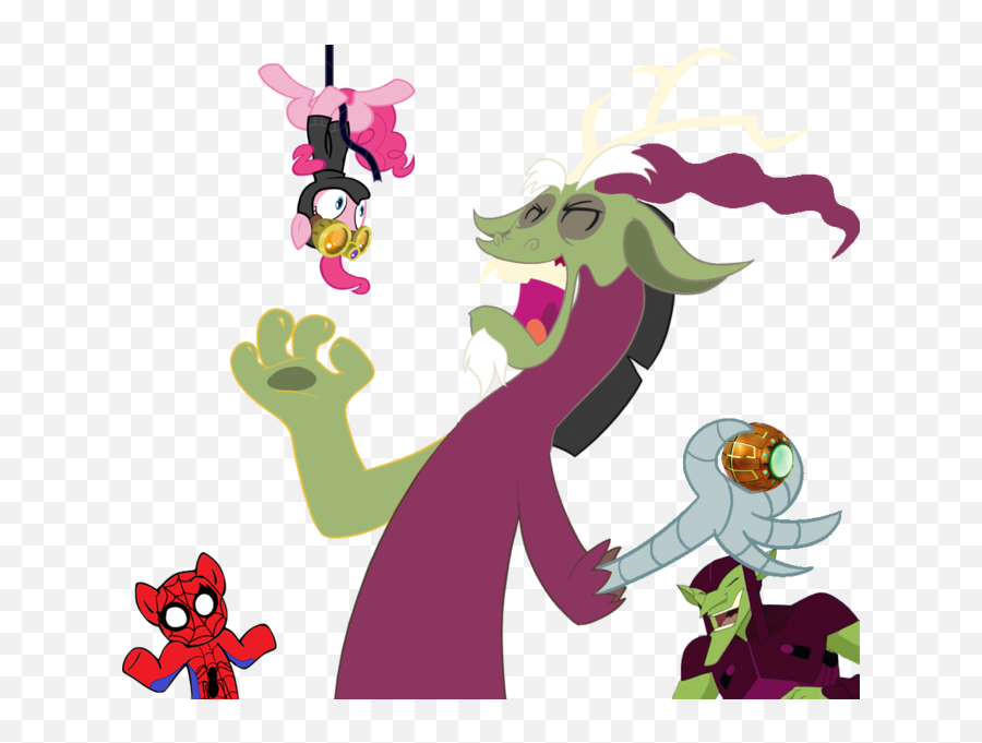 675097 - Crossover Discord Green Goblin Pinkie Pie Cartoon Png,Green Goblin Png