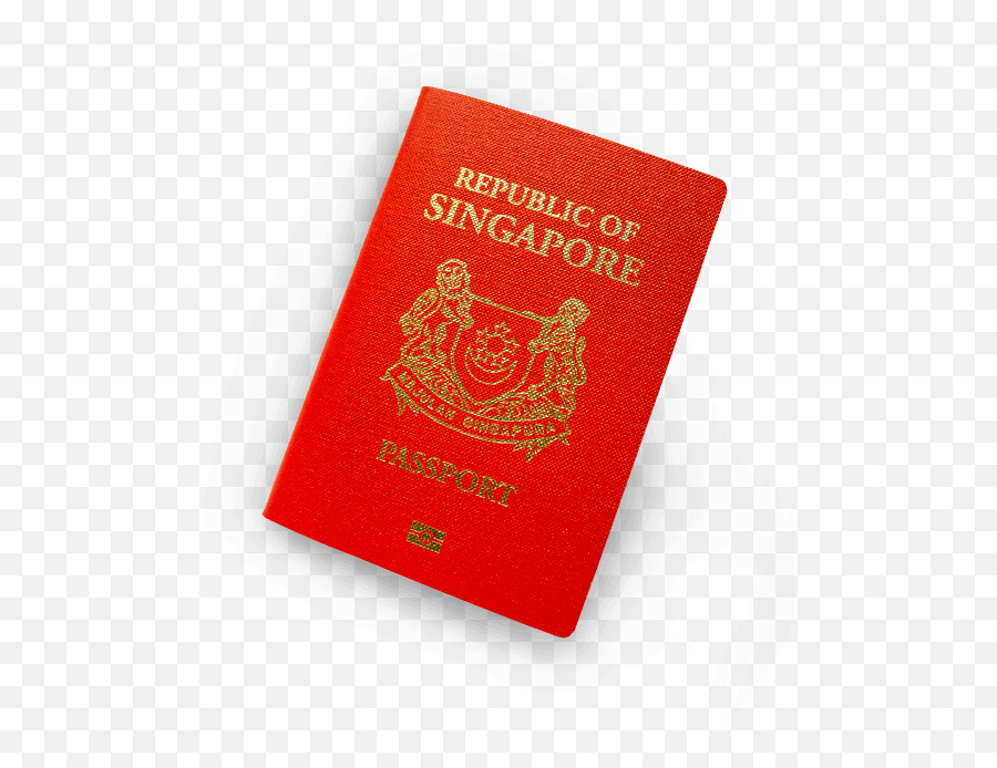 Singapore Passport Png 3 Image - Singapore Passport Cover Png,Passport Png