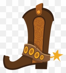 Transparent Hd Cowboy Boots - Imágenes De Botas Vaqueras Animadas Png,Cowboy Boots Png