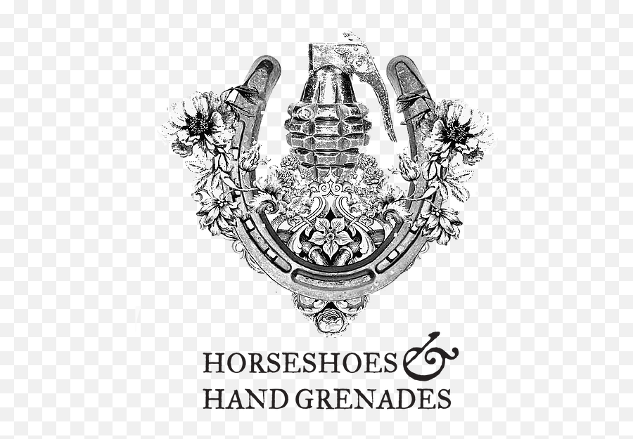 Hu0026h Mag Horseshoes U0026 Hand Grenades - Horseshoe And Hand Grenade Png,Hand Grenade Png