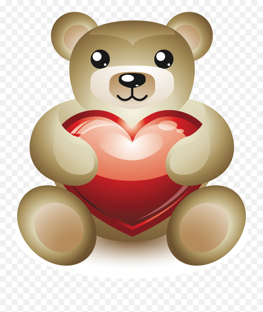 Bear Cartoon Drawing - Vector Love Bears Png Download 2118 Imagenes De Osos De Amor,Bear Transparent