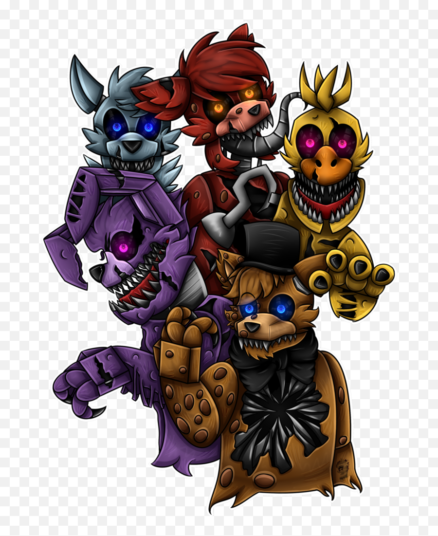 Fnaf The Twisted Ones Wolf Png Five Nights