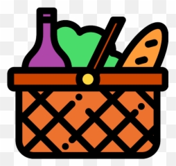 Basket Picnic Png Icon - Picnic Icon Png,Picnic Png