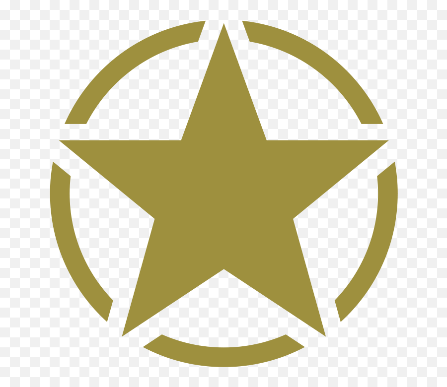 Army Star Transparent Png Image - Army Star Png,Army Star Png