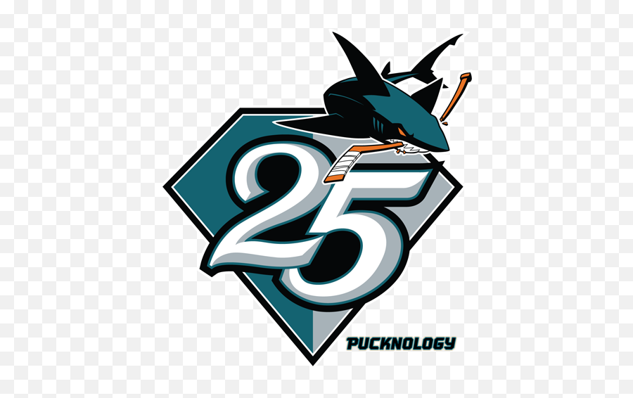 Sharks Ticket Brochure Leaks Their 25th - San Jose Sharks 25th Anniversary Logo Png,25th Anniversary Logo