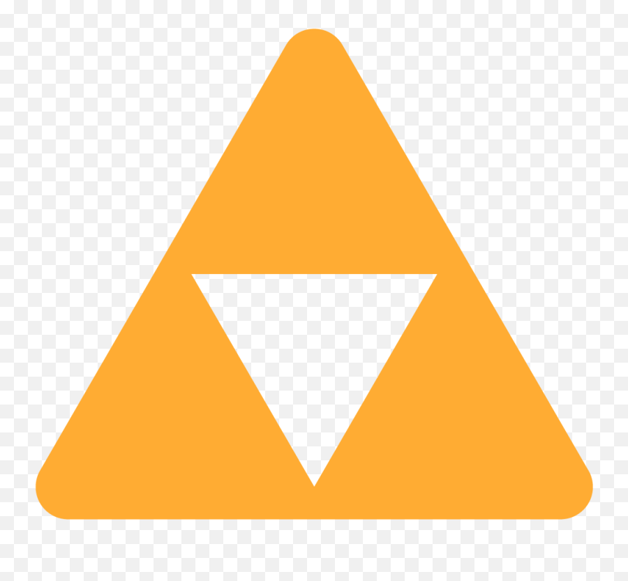 Triforce - Discord Emoji Orange Mitsubishi Logo Png,Zelda Triforce Png