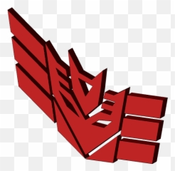 Transformers Decepticon Seeker Symbol 3d Cad Model - Illustration png