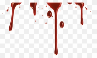 Realistic Blood Drip Png Transparent - Transparent Background Blood Dripping Clipart,Blood Drip Transparent