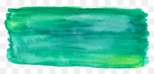 First Foray Into Watercolor Skillshare Projects - Green Swashes Png