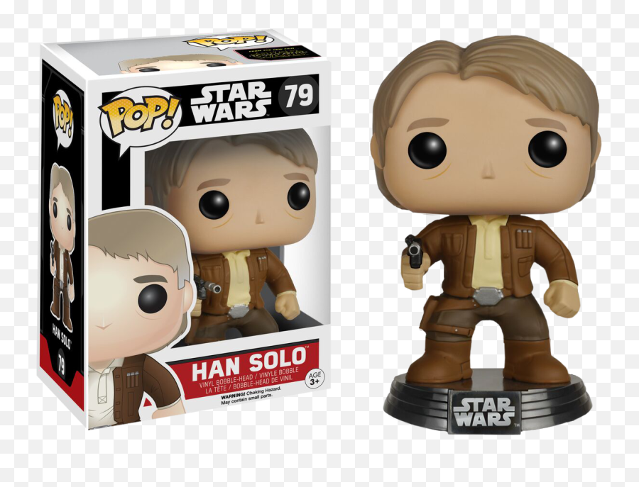 Han Solo - Hans Solo Funko Pop Transparent Png Original Funko Pop Starwars Han Solo,Han Solo Png