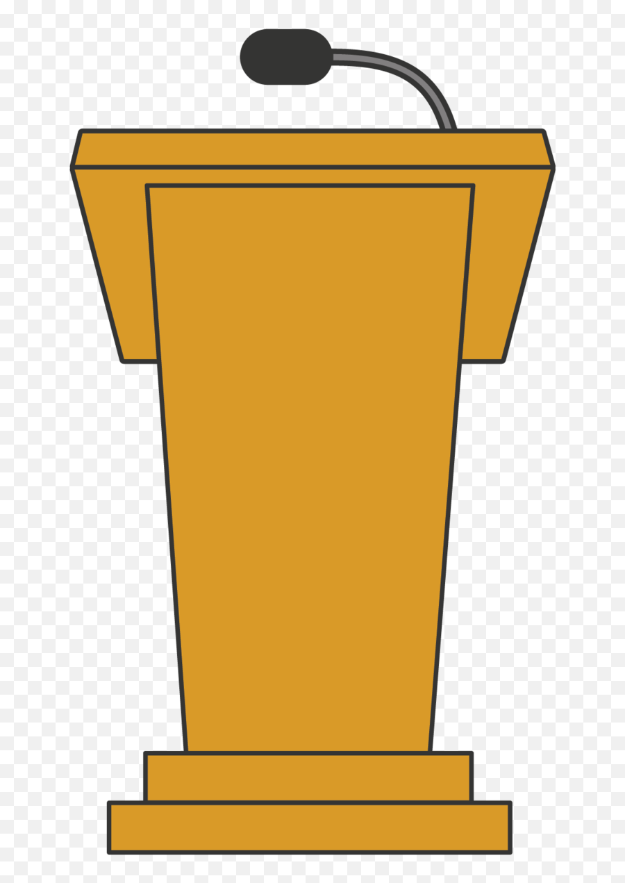 Clipart Lectern - Podium Clipart Png,Podium Png