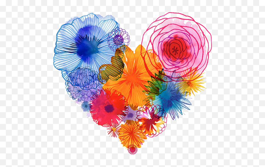 Heart Painting Watercolor Png