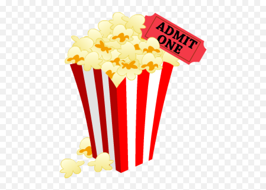 Popcorn Film Cinema Movie4k - Transparent Popcorn Png Clipart,Popcorn Clipart Png
