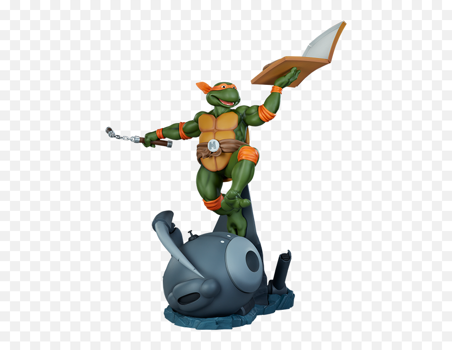 Michelangelo Statue By Pcs Collectibles - Michelangelo Tmnt Png,Michelangelo Png