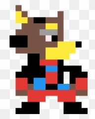 Pixilart - Alternate Fox Mccloud By Amvcvibez Mario Pixel Transparent Png,Fox Mccloud Png