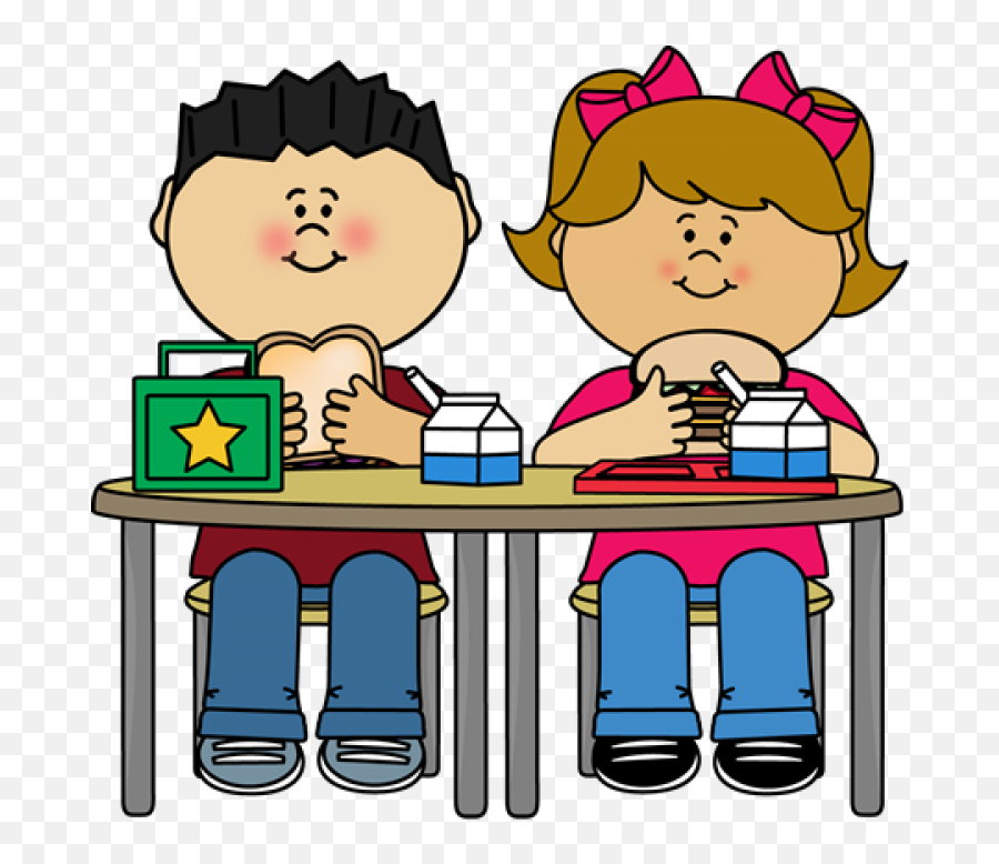 Download Free Png 19 Lunch With Friends Royalty - School Lunch Clip Art,Friends Clipart Png