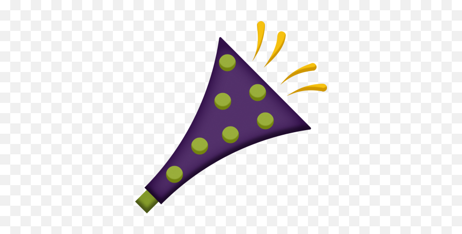 Mardi Gras - Party Horn Element Graphic By Melissa Riddle Dot Png,Party Horn Png