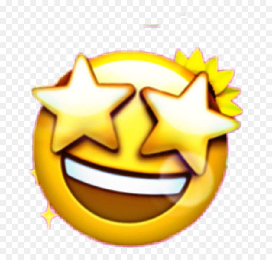 Emotion Emoji - Star Face Emoji Transparent Png,Wow Emoji Png