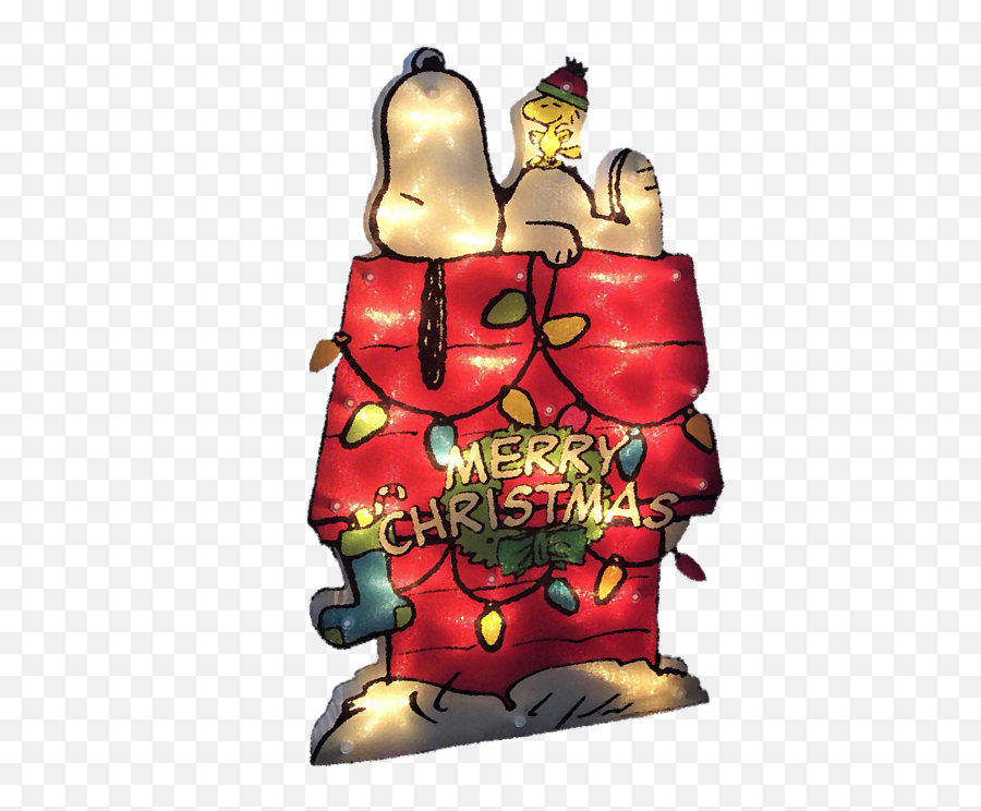 Merry Christmas Snoopy Yoga Mat - Snoopy On Dog House Png,Snoopy Png