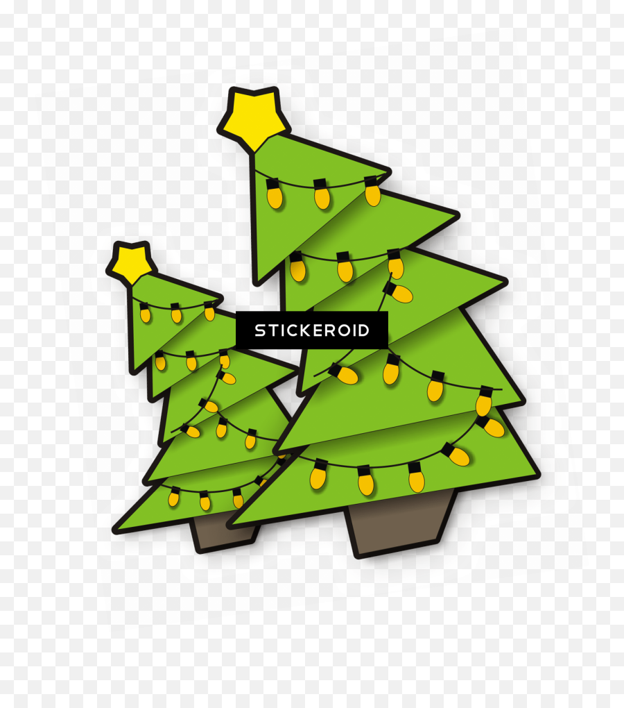 Christmas Tree Clipart - Christmas Tree Png,Christmas Tree Lights Png