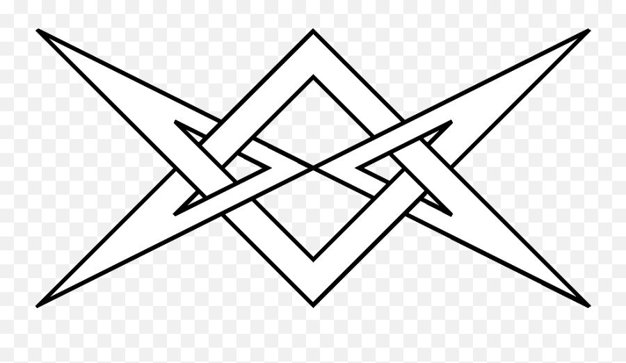 Granny Knot As Unicursal Hexagram - Unicursal Hexagram Png,Granny Png