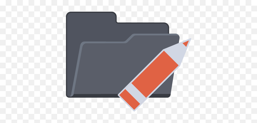 Edit Folder Icon - Editing Icon Folder Png,Edit Icon Png