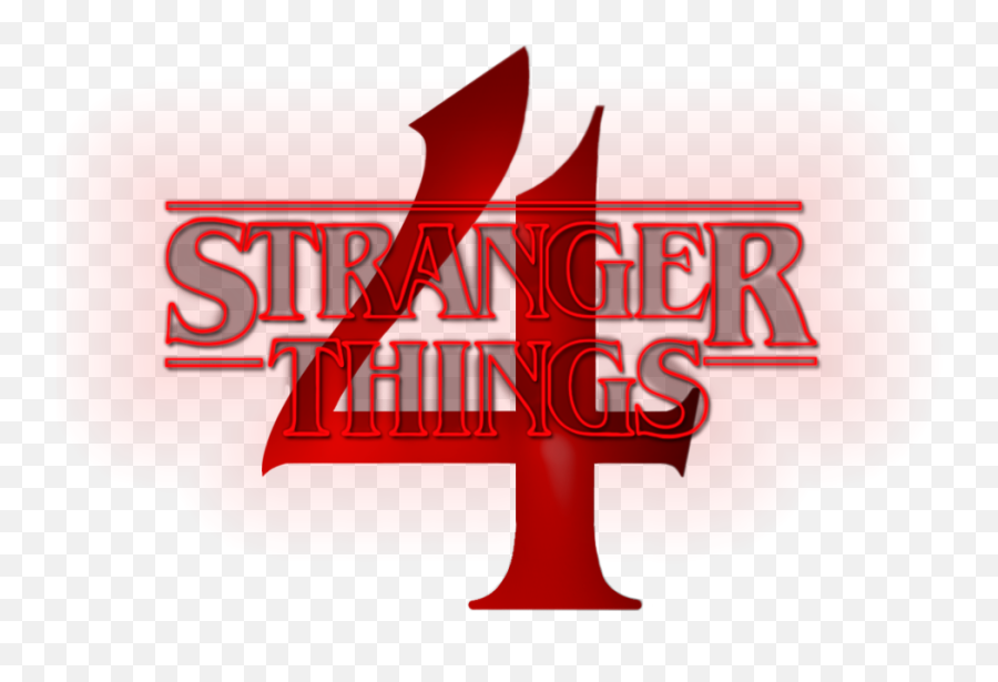 Stranger Things 4 Logo With Transparent - Stranger Things 4 Png,Number 4 Transparent Background