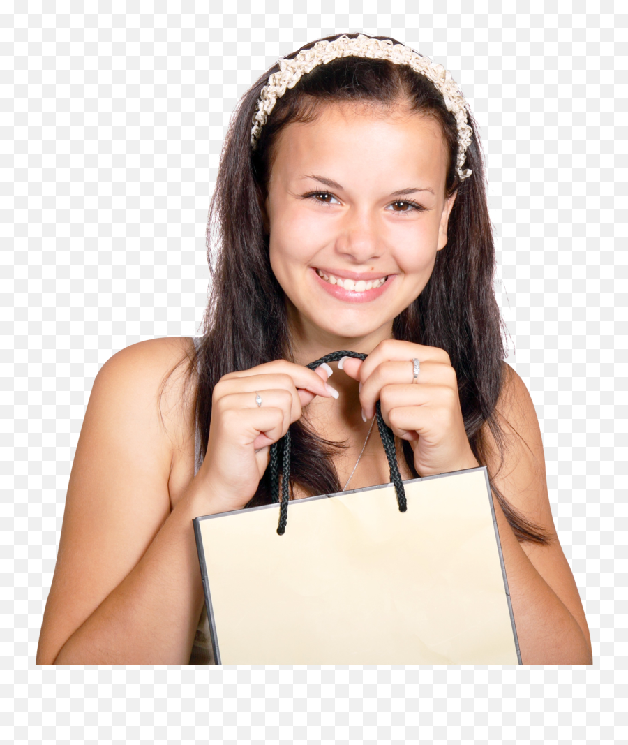 Lovely Young Woman Carrying Shopping Bag Png Image - Pngpix Png Woman With Bag,People Shopping Png