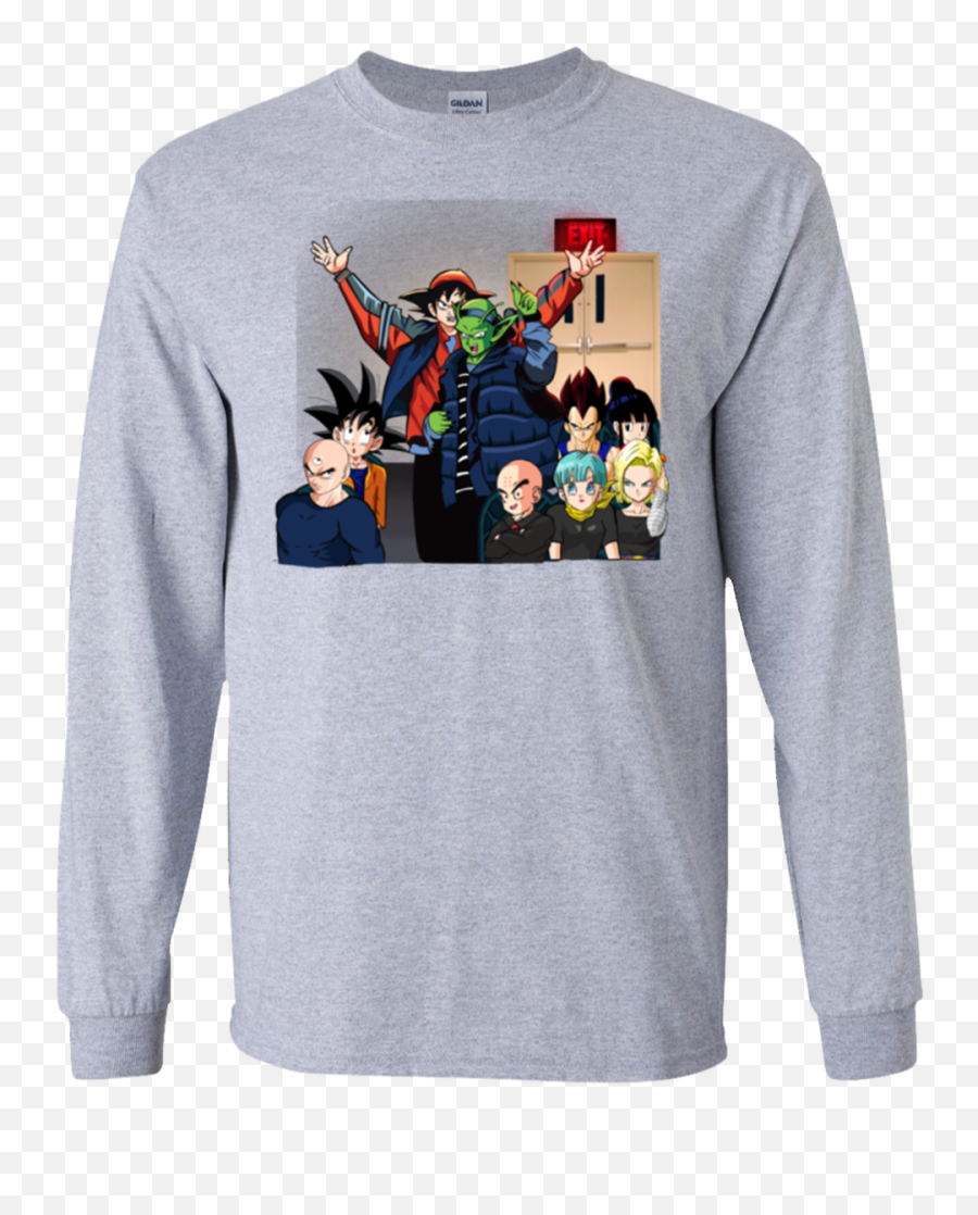 Friends Goku Vegeta Piccolo Krillin Gohan Dbz Dragon Ball - Ninja Kidz Tv T Shirt Png,Krillin Png