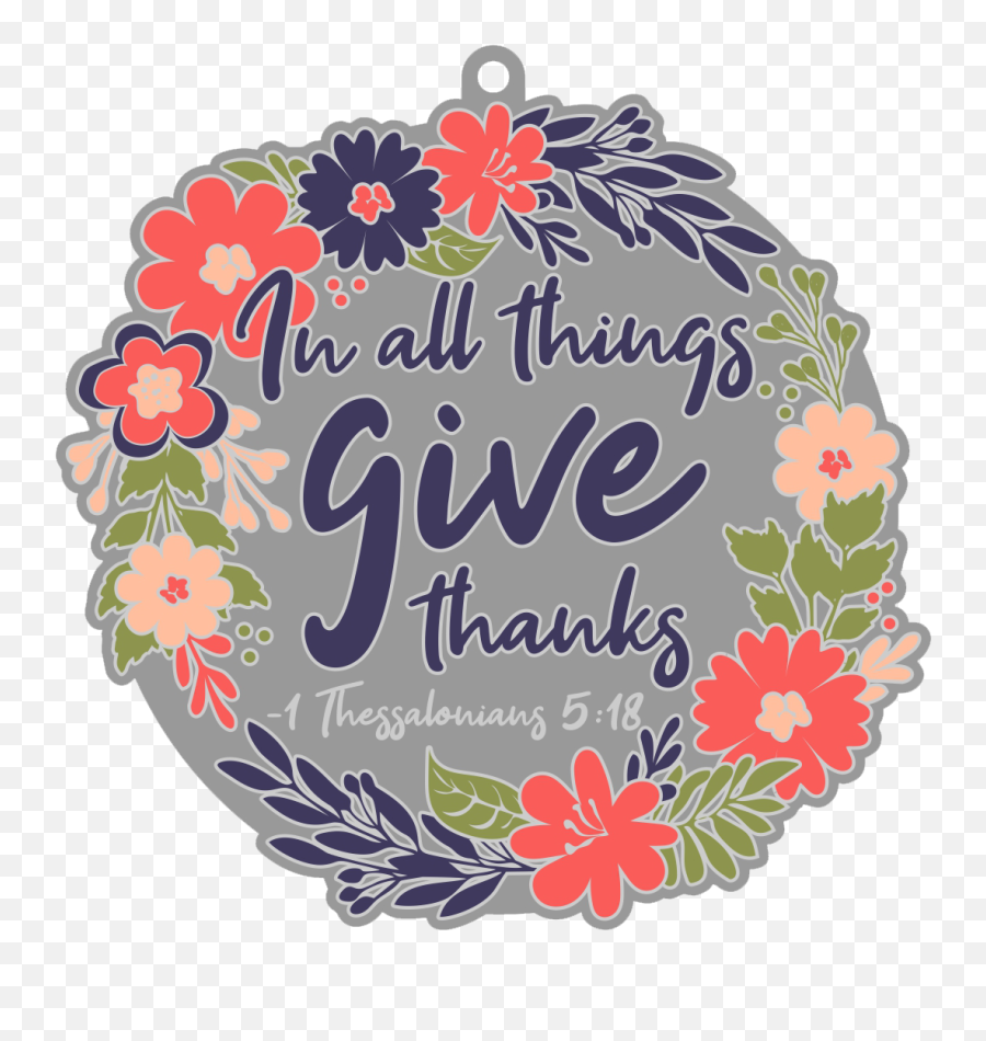 A9 November 2020 Race Give Thanks 1m 5k 10k 131 262 - November Event Medals And Bibs Will Start Shipping Out Midoctober Give Thanks In 2020 Png,Give Thanks Png