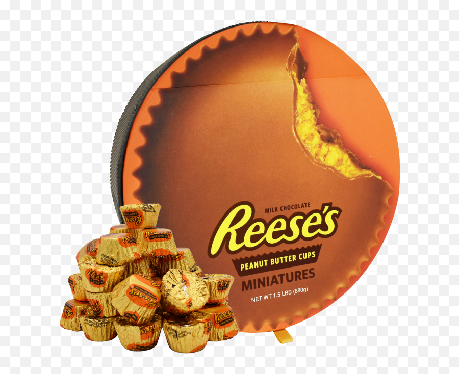 Itu0027sugar Reeseu0027s Miniatures Gift Box Novelty Boxes - Peanut Butter Cup Png,Reese's Peanut Butter Cups Logo