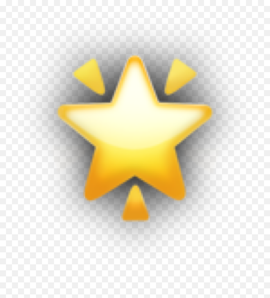 Star Emoji Iphoneemoji Shine Sticker By - Language Png,Star Emoji Transparent