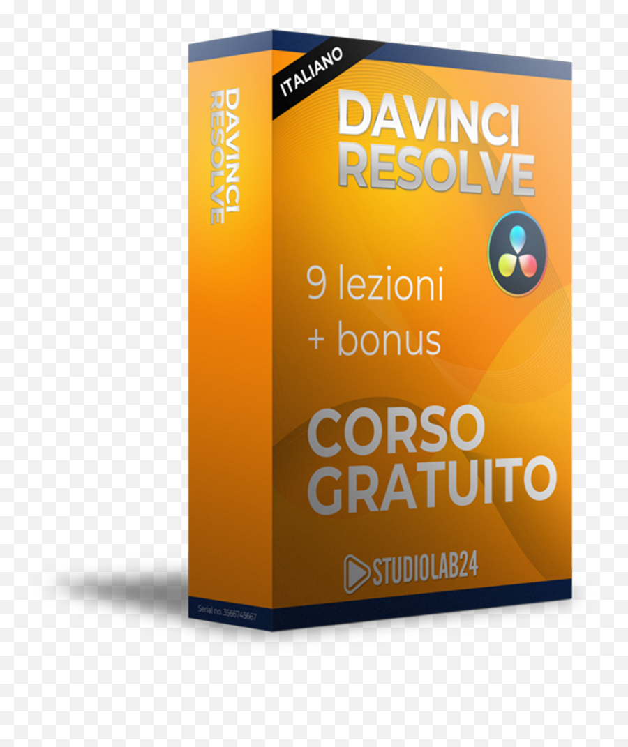 Video Corso Davinci Resolve In Italiano - Vertical Png,Davinci Resolve Logo