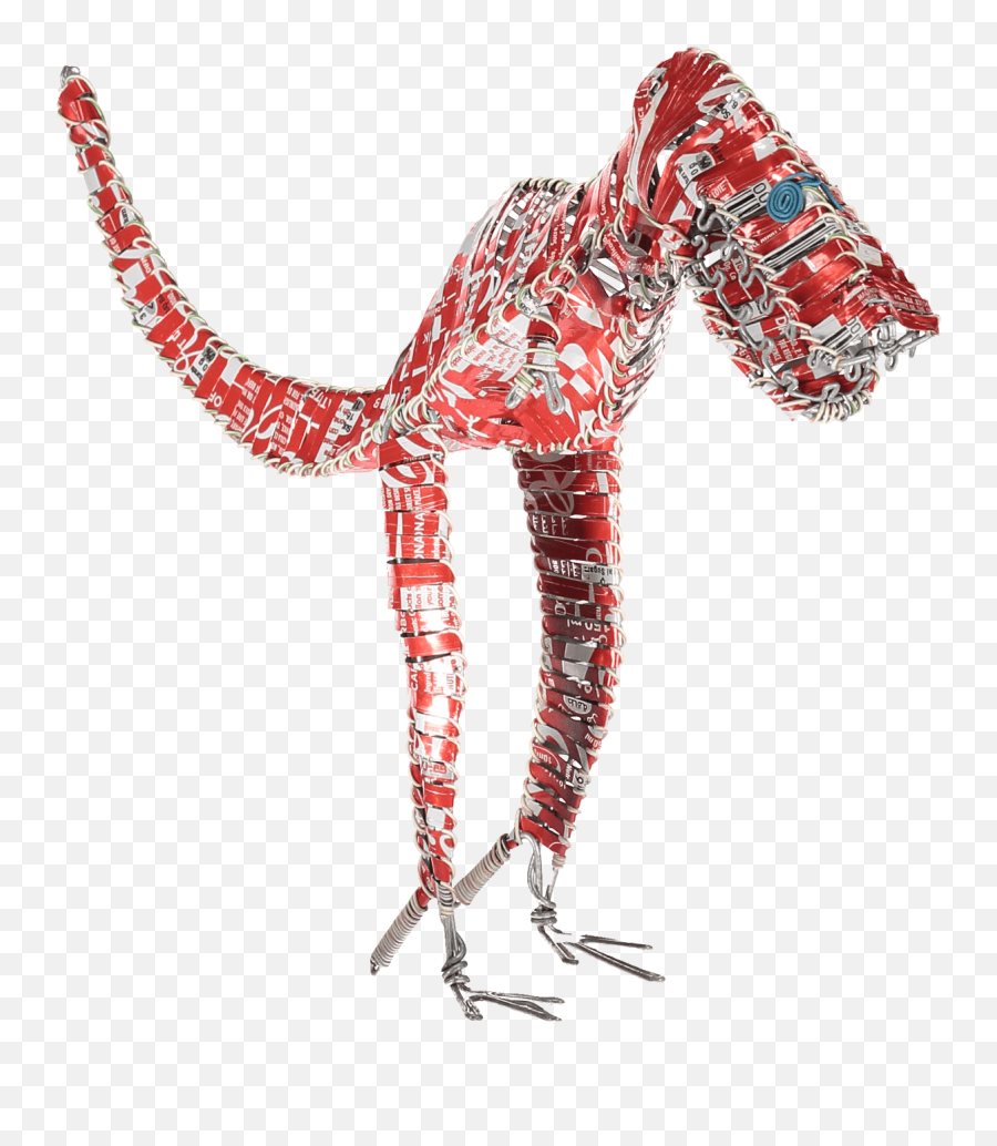 Coke Can Dinosaur Transparent Cartoon - Jingfm Dinosaur Made Out Of Cans Png,Coke Can Transparent Background