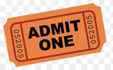 Png Ticket Transparent Clipart