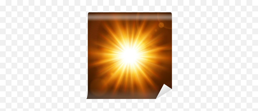 Abstraction Light With Lens Flare - Sun Png,Orange Lens Flare Png