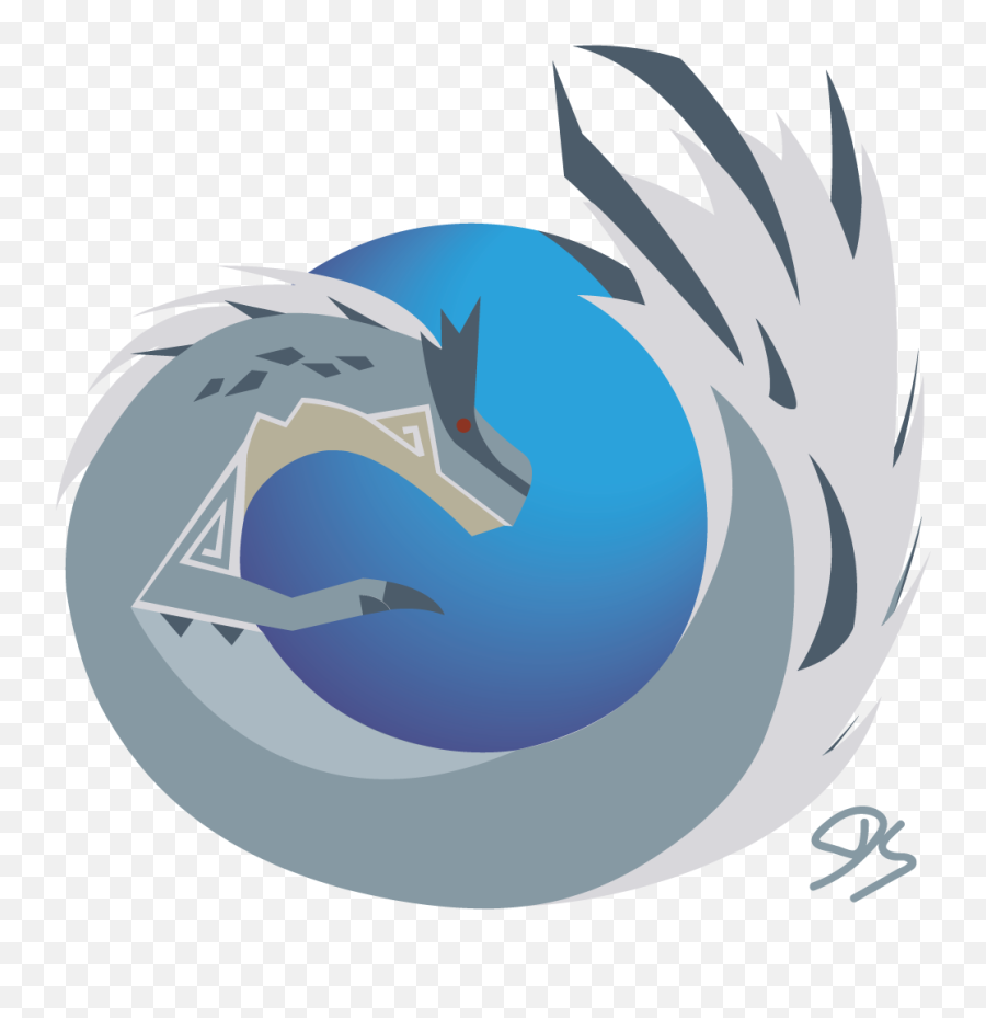 The Preferred Browser Of Huntersu2014thunderfox Monsterhunterworld - Monster Hunter World Png,Monster Hunter World Logo