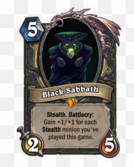 Jojo Stands As Legendaries - Custom Hearthstone Fan Garona png