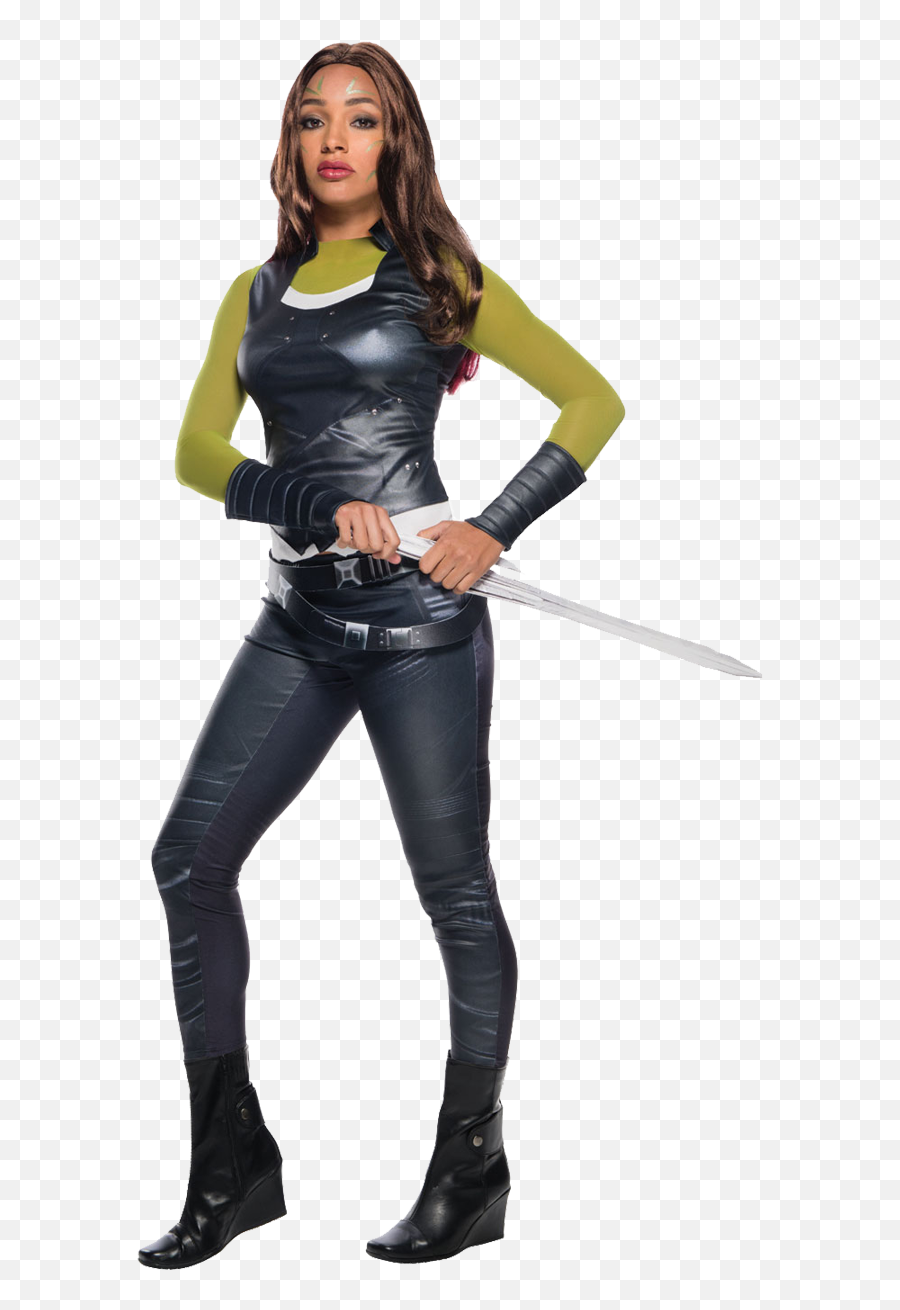 Womens Gamora Costume Jokecouk - Guardians Of The Galaxy Costumes Png,Gamora Png