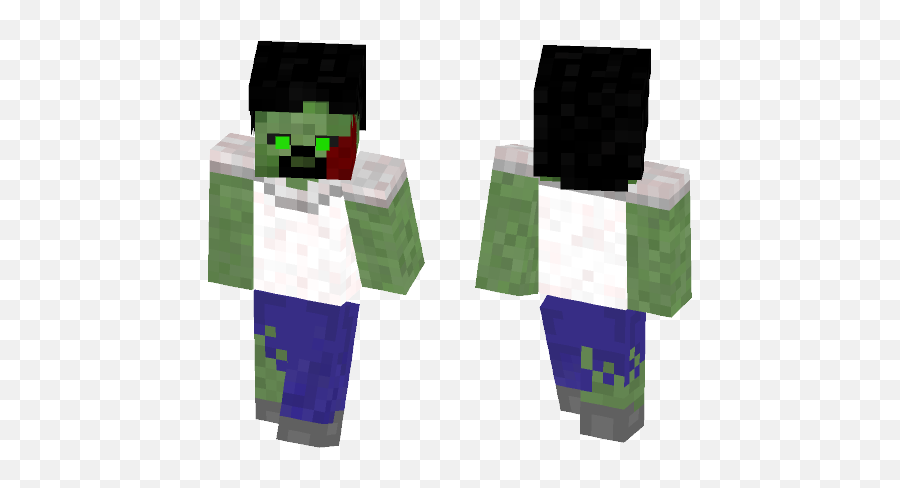 Zombie 3 - Zombie Skin Minecraft Boy Full Size Png,Minecraft Zombie Png