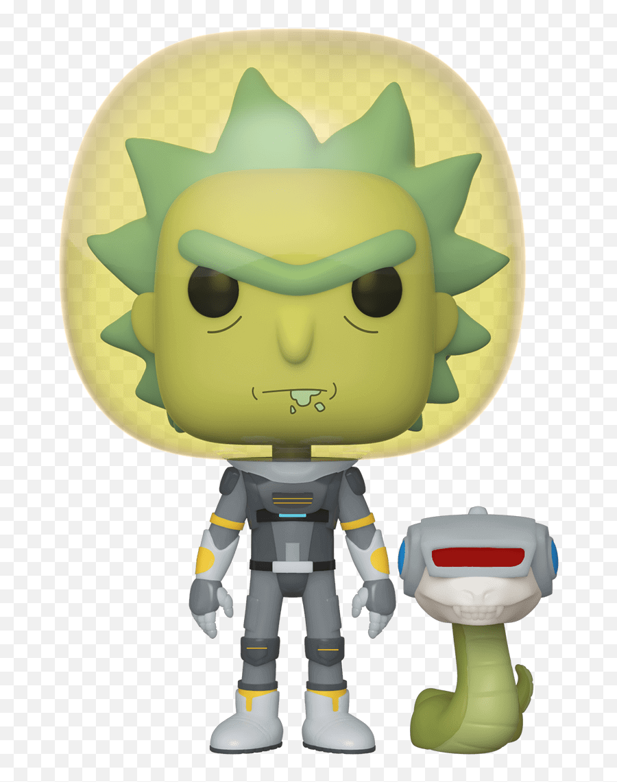 Rick And Morty Space With Snake Pop Vinyl Figure - Rick And Morty Funko Pop Png,Rick And Morty Png