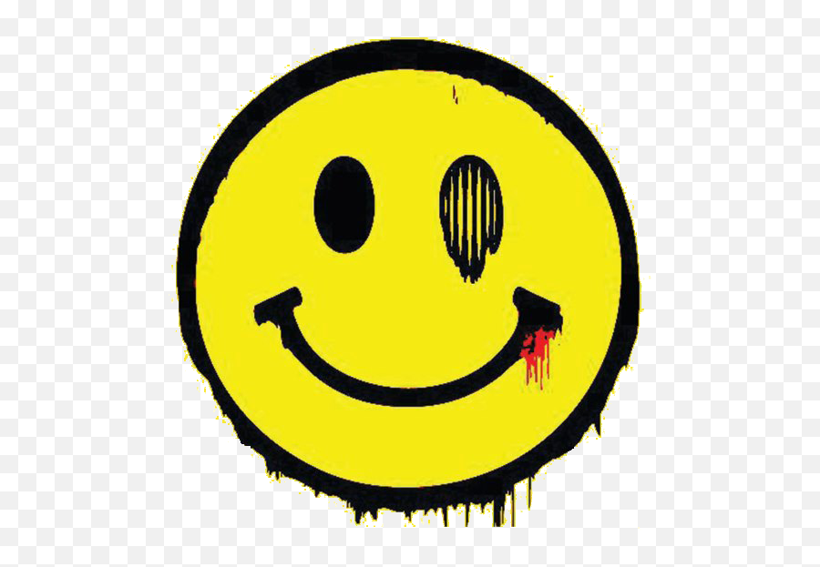 Large - Smiley Grunge Png,90's Music Icon