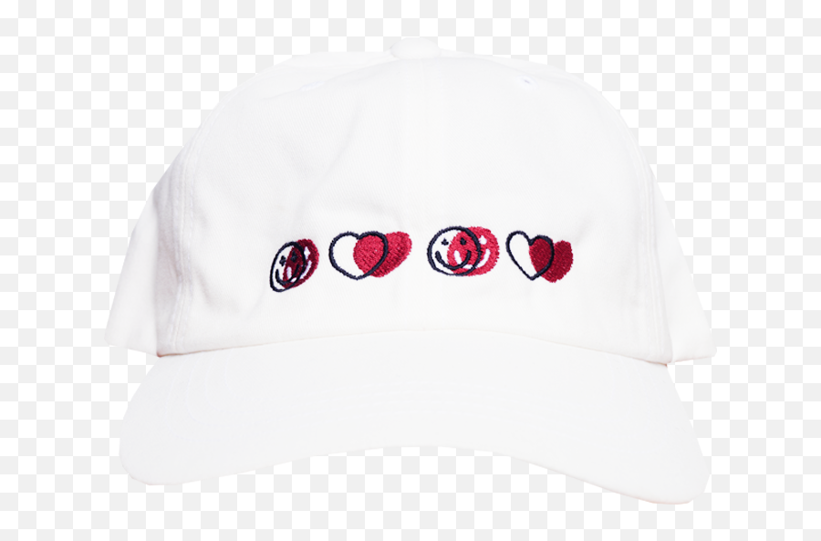 Icon Hat - White Red U2013 Dolan Twins Official Store Unisex Png,Red Hat Icon