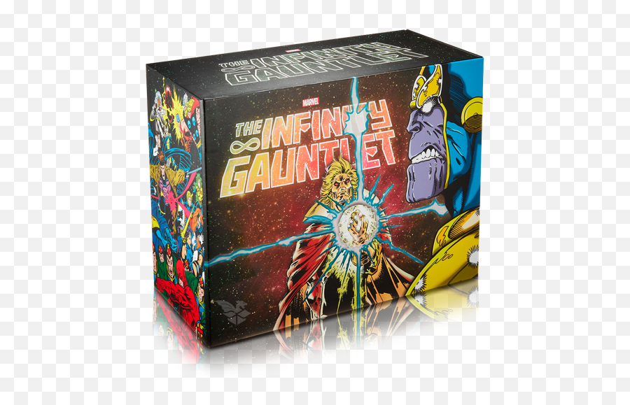 How To Get Marvel Infinity Gauntlet Box - Infinity Box Set Marvel Png,Infinity Gauntlet Logo