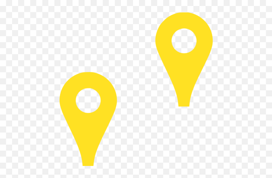 Point Objects Icons Images Png Transparent - Dot,Location Icon Yellow