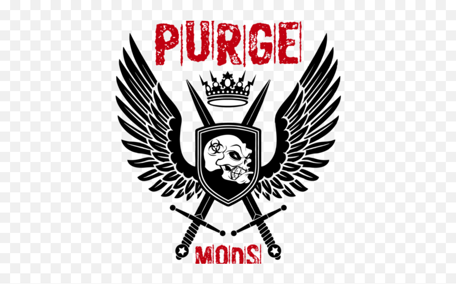 Download Purge Skull U201cblood Stainu201d - Purge Mods Logo Png Purge Mod Logo,Blood Stain Png