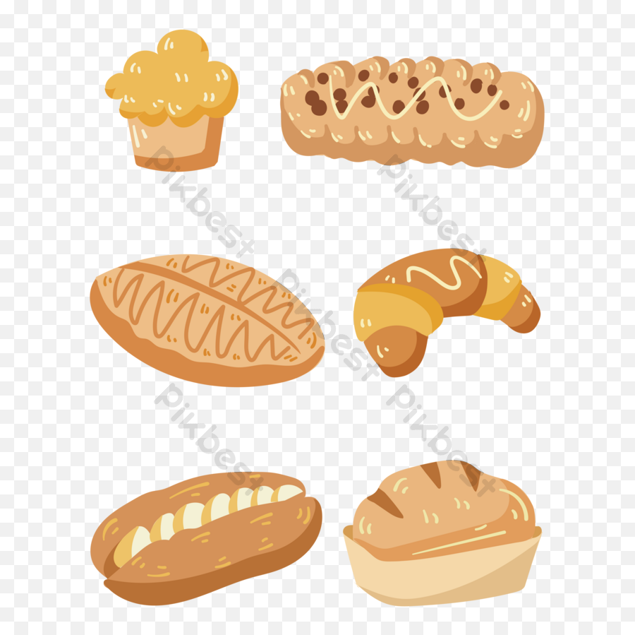 Drawing Bread Vector Png Images Ai Free Download - Pikbest,Bread Icon Vector