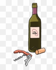How To Open A Bottle Of Wine From Cork Crown Seal - Glass png