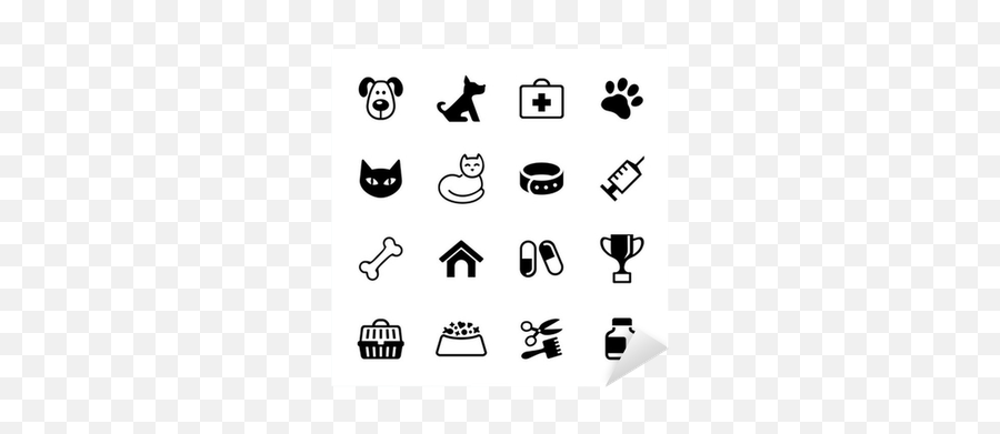 Sticker Set 16 Icons - Pets Vet Clinic Veterinary Medicine Vet Icons Png,Vet Icon