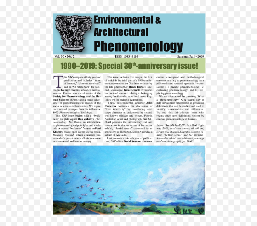 Pdf Environmental U0026 Architectural Phenomenology - Special Vertical Png,Fable Anniversary Fist Icon